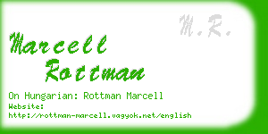 marcell rottman business card